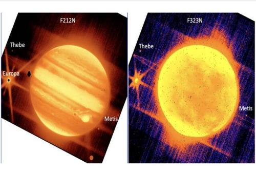 انتشار ۲ تصویر از مشتری توسط تیم تلسکوپ جیمز وب