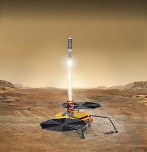 نخستین نمونه از خاك مریخ زودتر از 10 سال دیگر به زمین نمی رسد