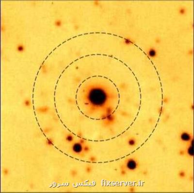رصد یك سحابی سیاره نما با نقاط دارای فقر هیدروژن