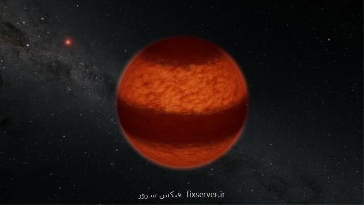 اولین رصد یك كوتوله قهوه ای راه راه با روش قطبش سنجی
